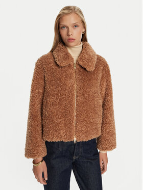 Marella Marella Pelliccia Bello 2423456012 Beige Regular Fit