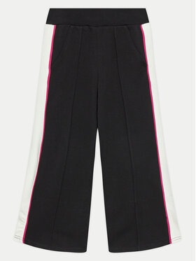 United Colors Of Benetton United Colors Of Benetton Donji dio trenerke 330SCF05B Crna Wide Leg
