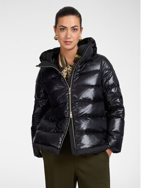 Elena Mirò Elena Mirò Kurtka puchowa F807P000221N033 Czarny Regular Fit