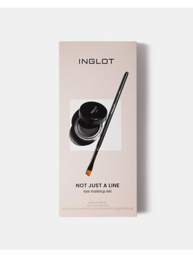 INGLOT INGLOT Not just a line Zestaw do makijażu Czarny