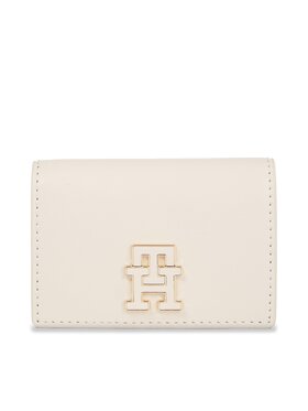 Tommy Hilfiger Tommy Hilfiger Pouzdro na kreditní karty Th Chic Concertina Cc AW0AW15084 Béžová