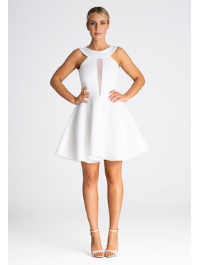 FIGL FIGLFIGL Vestito M974 Bianco Regular Fit