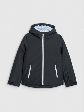 4F 4F Kurtka narciarska BASIC SKI Czarny Regular Fit
