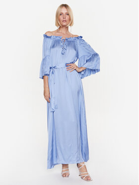 MAX&Co. MAX&Co. Haljina za svaki dan Argento 72212923 Plava Relaxed Fit