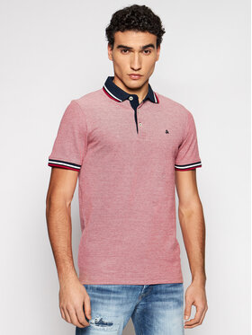 Jack&Jones Jack&Jones Pólóing Paulos 12136668 Piros Slim Fit