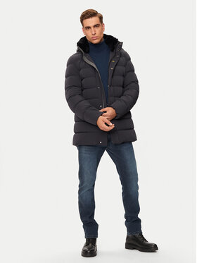 Hetregó Hetregó Pūkinė striukė William 8N435R Pilka Regular Fit
