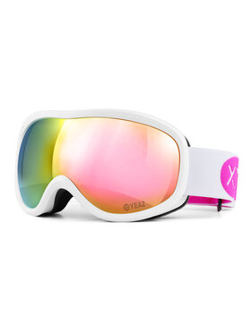 Dope Sight Maschera Sci Uomo White W/White Pink Mirror - Bianco