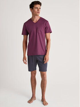 Calida Calida Pyžamo 46182 Fialová Regular Fit
