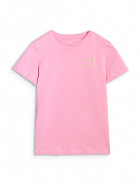 4F 4F T-Shirt KITTY JOGA Różowy jasny Regular Fit