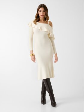 Guess Guess Každodenní šaty 181240 Bílá Classic Fit