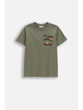 Coccodrillo Coccodrillo T-Shirt WC6143201FBJ-011 Zelená Regular Fit