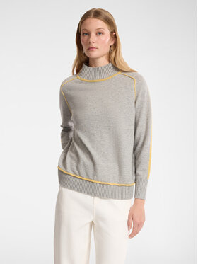Elena Mirò Elena Mirò Sweter M413Z000538N0A3 Szary Regular Fit
