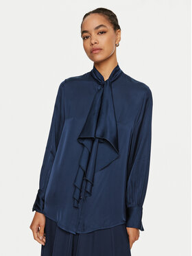 ViCOLO ViCOLO Blúz TS0193 Sötétkék Regular Fit
