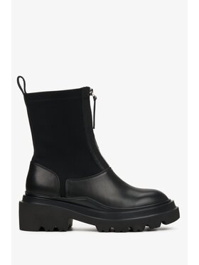 Estro Estro Polokozačky ER00112121 Černá