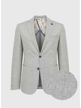 Pako Lorente Pako Lorente Marynarka P23SF-3X-018 Szary Slim Fit