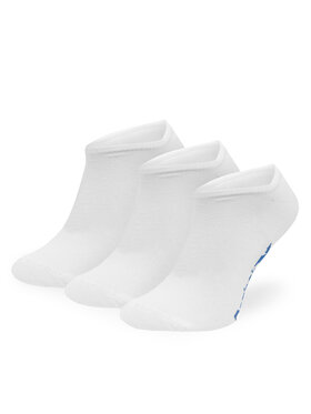 Reebok Reebok Σετ 3 ζευγάρια κοντές κάλτσες unisex R0253-SS24 (3-pack) Λευκό