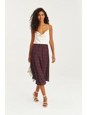 NAOKO NAOKO Sako Dolce Dots Hnedá Regular Fit