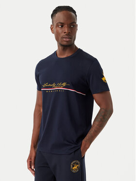 Beverly Hills Polo Club Beverly Hills Polo Club Футболка P-SS26M-TS1519 Cиній Regular Fit