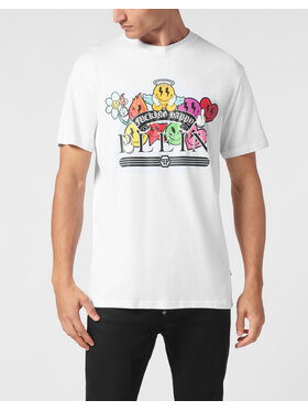 PHILIPP PLEIN PHILIPP PLEIN T-Shirt 22613 Biały Regular Fit