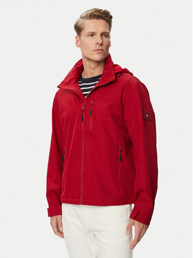Tommy Hilfiger Tommy Hilfiger Prijelazna jakna MW0MW44299 Crvena Regular Fit