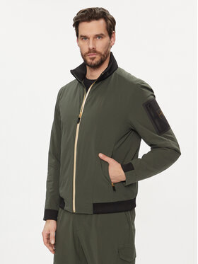 BOSS Boss Übergangsjacke J_Grid 50499481 Grün Regular Fit