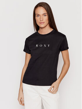 Roxy Roxy T-Shirt Epic Afternoon ERJZT05385 Czarny Regular Fit