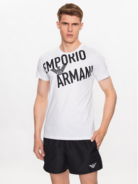 Emporio Armani Emporio Armani Tricou 211818 3R476 93410 Alb Regular Fit