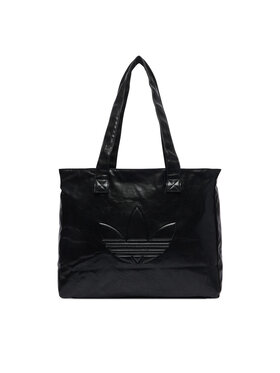adidas adidas Handtasche Shopper Metallic Pu Bag KR1565 Schwarz