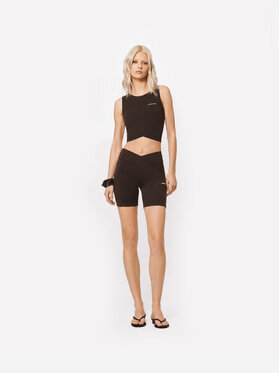 La Mania La Mania Top VISTA Tmavě hnědá Basic Fit