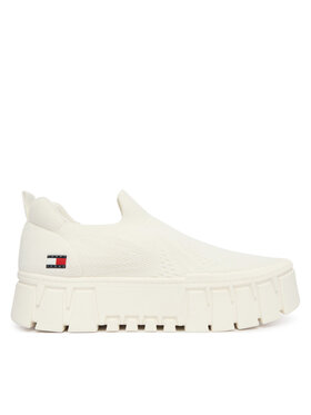 Tommy Jeans Tommy Jeans Sneakers Tjw Chunky Knit Sneaker EN0EN03014 Alb