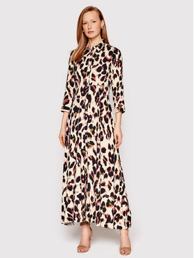 YAS YAS Srajčna obleka Savanna 26022663 Bež Regular Fit