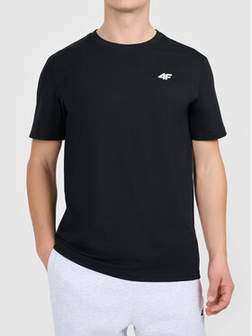 4F 4F T-Shirt 4FWAW26TTSHM3578-020S Czarny Active Fit