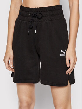 Puma Puma Szorty sportowe Classics 533514 Czarny Relaxed Fit