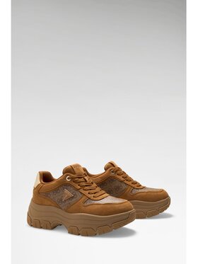 Guess Guess Sneakersy 183777 Brązowy