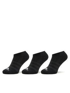 adidas adidas Skarpety krótkie Cushioned Low-Cut Socks 3 Pairs IC1332 Czarny