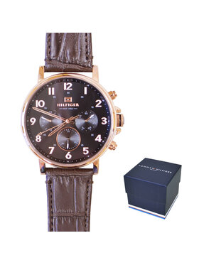 Tommy Hilfiger Tommy Hilfiger Zegarek Daniel Brązowy