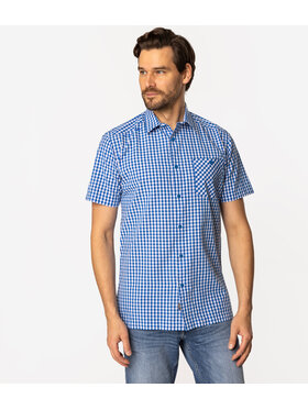 Lee Cooper Lee Cooper Koszula REVIO2 KL20 Niebieski Regular Fit