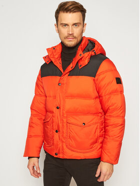 Lee Lee Kurtka zimowa Puffer L86NSZOL 112122746 Pomarańczowy Regular Fit