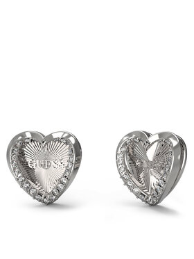 Guess Guess Naušnice JUBE04 609JW Stříbrná