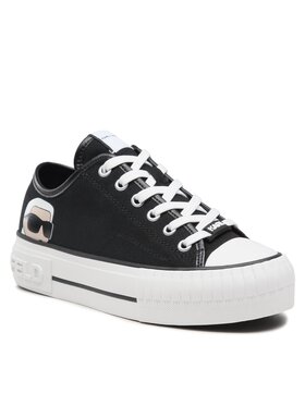 KARL LAGERFELD KARL LAGERFELD Sneakers aus Stoff KL60410N Schwarz
