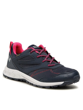 Jack Wolfskin Jack Wolfskin Chaussures de trekking Woodland Texapore Low K 4042162 Bleu marine