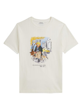 Polo Ralph Lauren Polo Ralph Lauren T-shirt 323979493001 Écru Regular Fit
