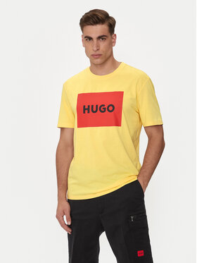 HUGO Hugo Футболка Dulive222 50467952 Жовтий Regular Fit