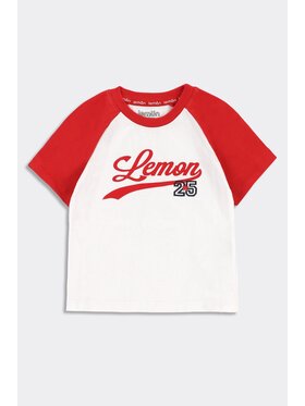 Lemon Explore Lemon Explore T-Shirt WL3143201CPG-009 Czerwony Regular Fit