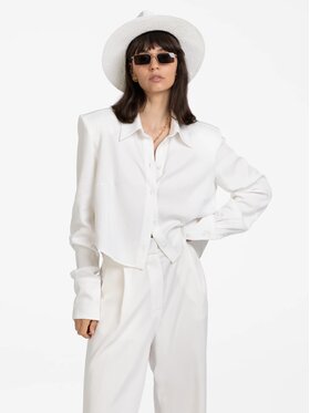 MANDRAGORA MANDRAGORA Blusa Tina Bianco Regular Fit