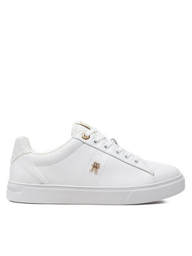 Tommy Hilfiger Tommy Hilfiger Tenisice Elevated Essent Sneaker Monogram FW0FW07999 Bijela