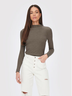 ONLY ONLY Bluză Emma 15180040 Maro Slim Fit