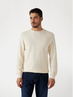 Guess Guess Sweter 170939 Biały Classic Fit