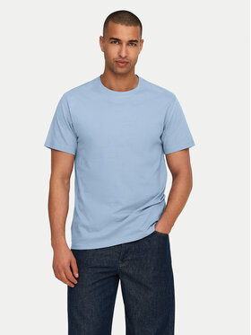 Only & Sons Only & Sons Tricou 22025208 Albastru celest Regular Fit