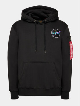 Alpha Industries Alpha Industries Bluza Dark Side 108337 Czarny Relaxed Fit